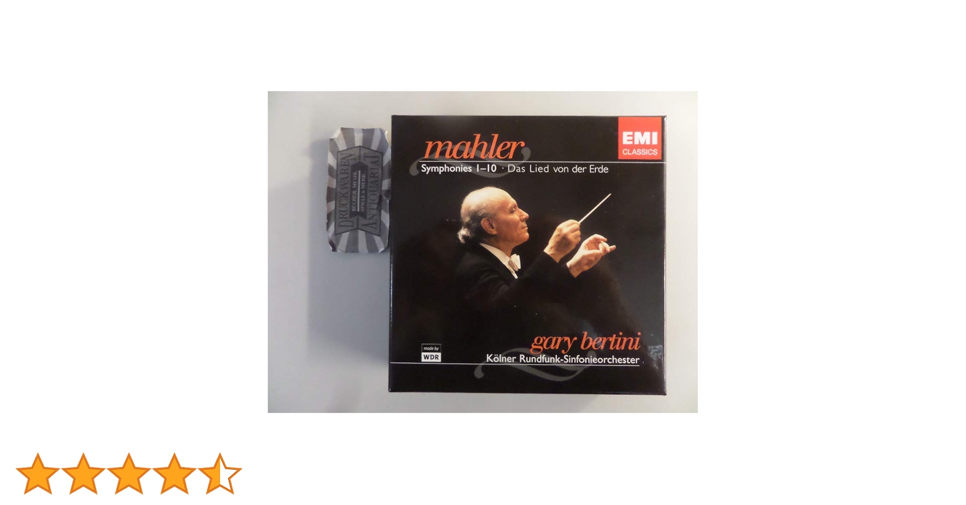 Mahler: Symphonies 1 - 10, Das Lied von der Erde: Amazon.co.uk